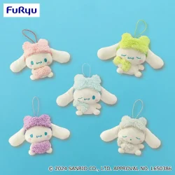 大耳狗 柔軟熟睡娃娃吊飾