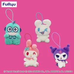 寺田てら×三麗鷗家族 各種表情吊飾①