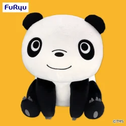 熊貓家族 抬頭看的小熊貓大抱枕