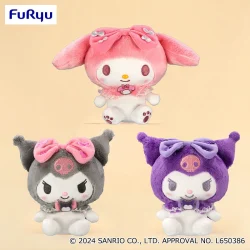 美樂蒂・酷洛米 蝴蝶結搭配蝴蝶結娃娃