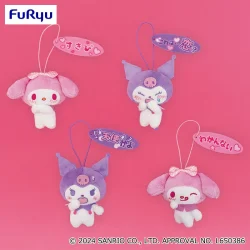 美樂蒂・酷洛米 心動應援♪三款三麗鷗家族造型吊飾