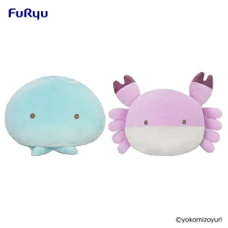 萬用生物 大型玩偶（海月水母與圓滑螃蟹）