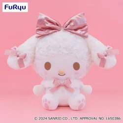 美樂蒂 白色洋裝版 大型絨毛玩偶