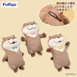 可愛謊言的水獺 拉提色收納包