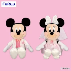 米奇&米妮 【FDM】幸福婚禮大尺寸絨毛玩偶