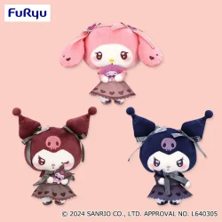 美樂蒂・酷洛米 濕潤愛心絨毛玩偶