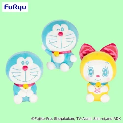 哆啦A夢 鮮豔色絨毛玩偶