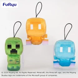 Minecraft 公仔吊飾組～苦力怕・蒐集精靈・建築精靈～