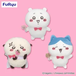 和水獺一起的可愛小夥伴絨毛玩偶