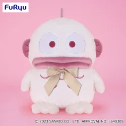 人魚漢頓 牛奶白BIG絨毛玩偶～淡紫色～