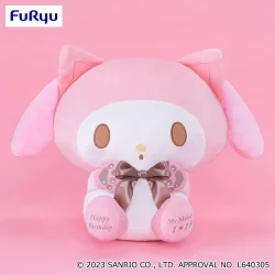 美樂蒂 桃貓造型生日超大號DX玩偶