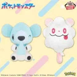 寶可夢毛茸茸配色毛絨玩偶 white～酷冷熊・綿綿泡芙～