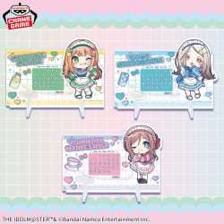 學園偶像大師 きゅるぽっぷん 壓克力萬年曆vol.3 電視動畫《戀上換裝娃娃》 ESPRESTO-Detailed Elegance-乾紗壽葉 黑百合ver.