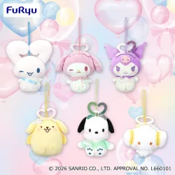 サンリオキャラクターズ　ぷんわりハートフルバルーンマスコット