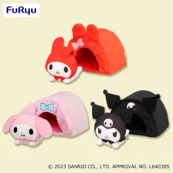 美樂蒂與酷洛米 KAWAII露營造型吊飾