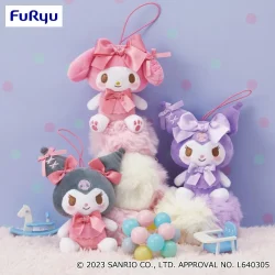 美樂蒂・酷洛米 可愛緞帶吊飾