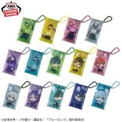 電視動畫《藍色監獄》隨身迷你透明收納包（附登山扣）～namco活動 casual bunny～
