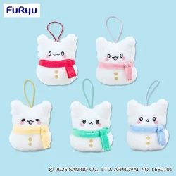 花丸幽靈 雪人造型吊飾