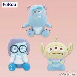 皮克斯角色 柔軟蓬蓬療癒大娃娃