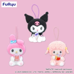 Netflix 系列「美樂蒂 & 酷洛米」 食物抱抱吊飾