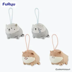 萬用動物 各種表情吊飾（海獺與水獺）