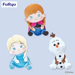 冰雪奇緣 こてっとぺったん 大型玩偶