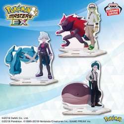 Pokémon Masters EX 精靈寶可夢＆訓練家壓克力立牌