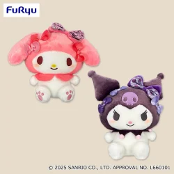 美樂蒂・酷洛米 滿滿蝴蝶結BIG玩偶