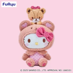哈囉Kitty 草莓新聞645期聯名對偶小玩偶