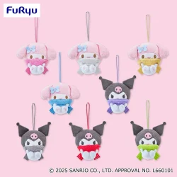 美樂蒂・酷洛米 大型毛絨圍巾吊飾