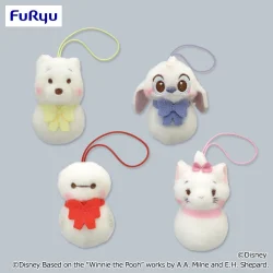 迪士尼角色 絨毛迷你 雪人吊飾