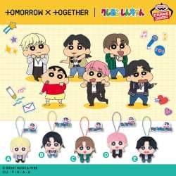 TOMORROW X TOGETHER 蠟筆小新 絨毛吊飾