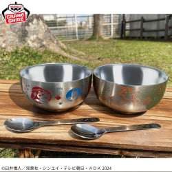劇場版蠟筆小新 我們的恐龍日記 不鏽鋼碗＆湯匙組