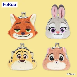 動物方城市 角色臉造型口金零錢包