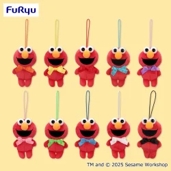 芝麻街 彩色艾蒙吊飾