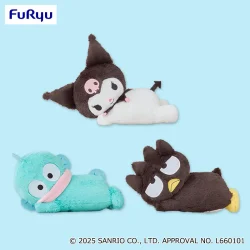 三麗鷗家族 添眠超大絨毛玩偶～酷洛米・漢堡鯛魚燒・酷企鵝～