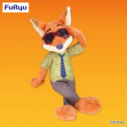 動物方城市 超大號尼克太陽眼鏡絨毛玩偶