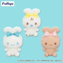 大耳狗 柔軟綁耳大娃娃