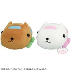 PUI PUI天竺鼠車車×水豚君 絨毛玩偶