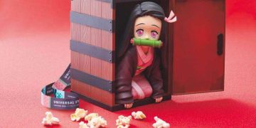 《自製一番賞》鬼滅之刃日本環球限定禰豆子爆米花桶